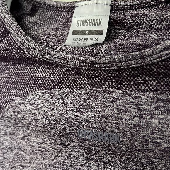 Gymshark Flex Long Sleeve Crop Top Size S - Picture 3 of 4